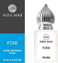 Духи, Парфюмерия, косметика Mira Max Fire - Парфюмированное масло для мужчин