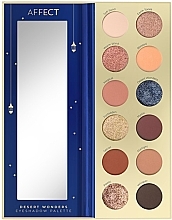 Палетка теней для век - Affect Cosmetics Desert Wonders Eyeshadow Palette — фото N2