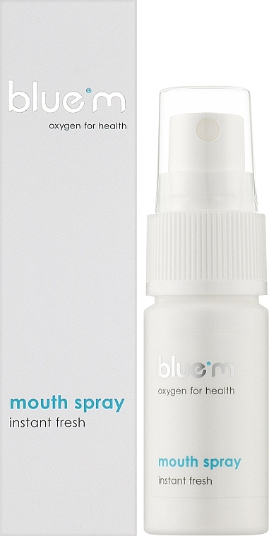 Спрей для ротової порожнини з антибактеріальними властивостями - BlueM Mouth Spray — фото N2
