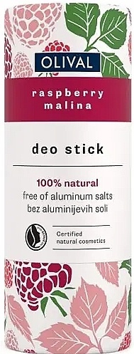 Натуральный дезодорант с малиной - Olival Deo Stick — фото N1