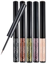 Парфумерія, косметика Підводка з мерехтливим фінішем - Holika Holika Jewel-Light Waterproof Liquid Eyeliner 