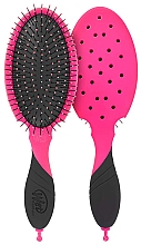 Щітка для волосся з роздільником пасом - Wet Brush Pro Backbar Detangler Pink — фото N1