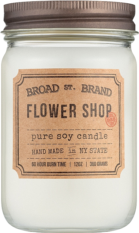 Kobo Broad St. Brand Flower Shop - Ароматическая свеча — фото N1