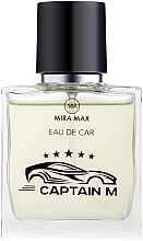 Ароматизатор для авто - Mira Max Eau De Car Captain M Perfume Natural Spray For Car Vaporisateur — фото N2