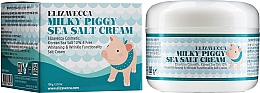 Солевой коллагеновый крем для лица - Elizavecca Face Care Milky Piggy Sea Salt Cream — фото N2