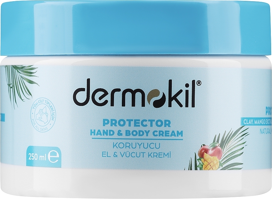 Крем для рук и тела с экстрактом манго - Dermokil Hand & Body Cream With Mango Extract — фото N2