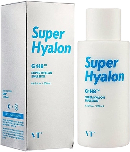 Зволожувальна емульсія для обличчя з гіалуроновою кислотою - VT Cosmetics Super Hyalon Emulsion — фото N1