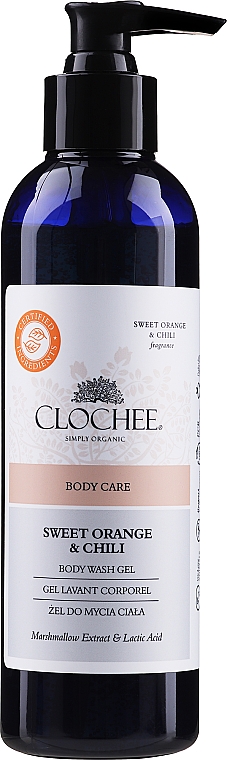 Гель для душа - Clochee Sweet Orange & Chili Body Wash Gel — фото N1