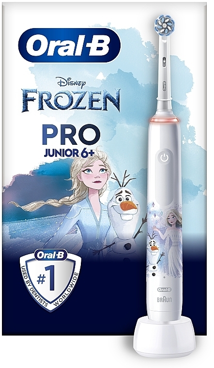 Электрическая зубная щетка - Oral-B Pro Junior Frozen — фото N1