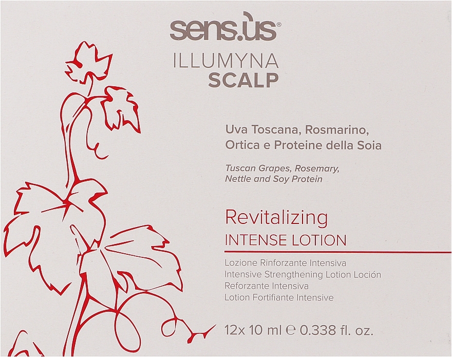 Інтенсивний зміцнювальний лосьйон - Sensus Illumyna Scalp Revitalizing Intense Lotion — фото N1