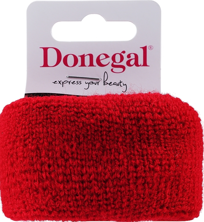 Резинка для волосся, FA-5637, червона - Donegal — фото N1