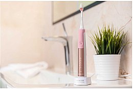 Електрична зубна щітка, рожева, SOC 2201RS - Sencor — фото N9