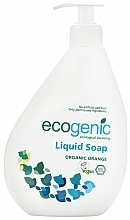 Парфумерія, косметика Рідке мило "Органічний апельсин" - Ecogenic Liquid Soap Organic Orange