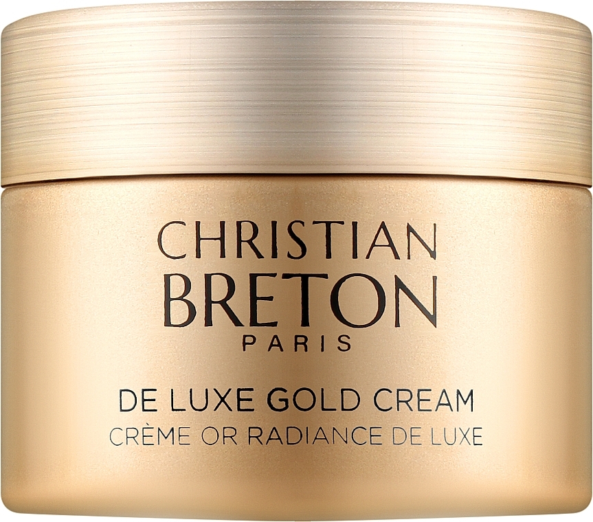 Крем для обличчя з екстрактом ікри та колоїдним золотом - Christian Breton Age Priority De Luxe Gold Cream — фото N1