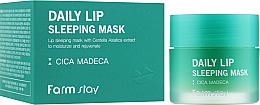 Ночная маска для губ с центеллой - FarmStay Daily Lip Sleeping Mask Cica Madeca — фото N2