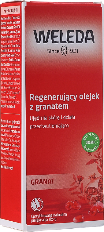Гранатова відновлювальна олія для тіла - Weleda Pomegranate Regenerating Body Oil — фото N5