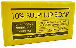 Парфумерія, косметика Мило "Сірчане" - The English Soap Company Take Care Collection 10% Sulphur Soap