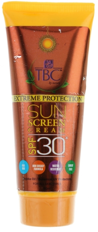 Солнцезащитный крем для лица - TBC Extreme Protection Sun Screen Cream SPF30