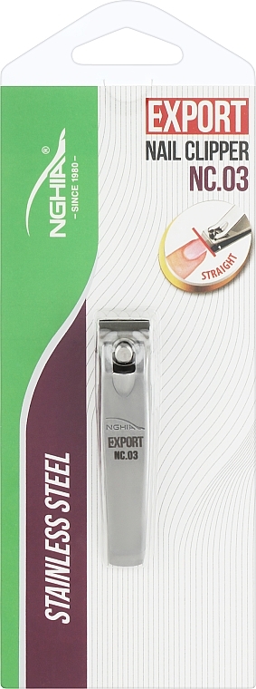 Книпсер для ногтей профессиональный NC.03, 11 мм, серый - Nghia — фото N1
