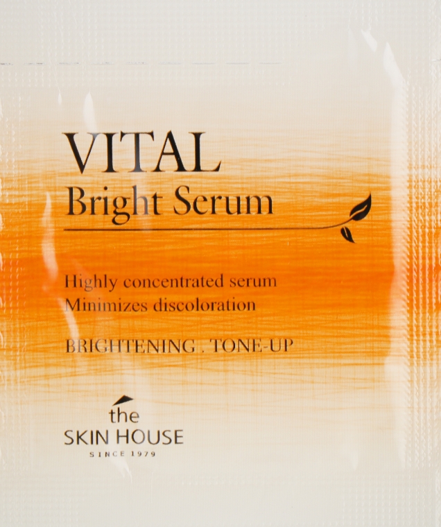 Вітамінізувальна сироватка для рівного тону обличчя - The Skin House Vital Bright Serum