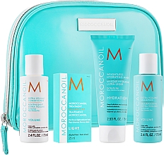 Духи, Парфюмерия, косметика Набор "Объем" - MoroccanOil (shm/70ml + cond/70ml + mask/75ml + oil/25ml + bag)