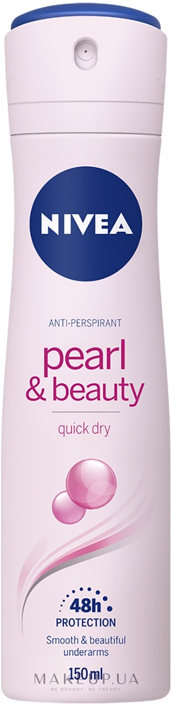 Антиперспірант "Краса перлин", спрей - NIVEA Pearl & Beauty Anti-Perspirant — фото 150ml