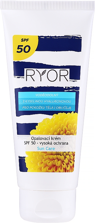 Солнцезащитный крем с SPF50 - Ryor Sun Lotion SPF 50 Medium Protection — фото N1