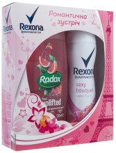 Парфумерія, косметика Набір - Rexona (deo/150ml + sh/gel/250ml)