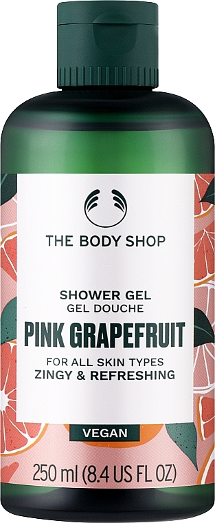 Гель для душа "Розовый грейпфрут" - The Body Shop Pink Grapefruit Vegan Shower Gel — фото N2