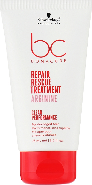Маска для пошкодженого волосся - Schwarzkopf Professional Bonacure Repair Rescue Treatment Arginine