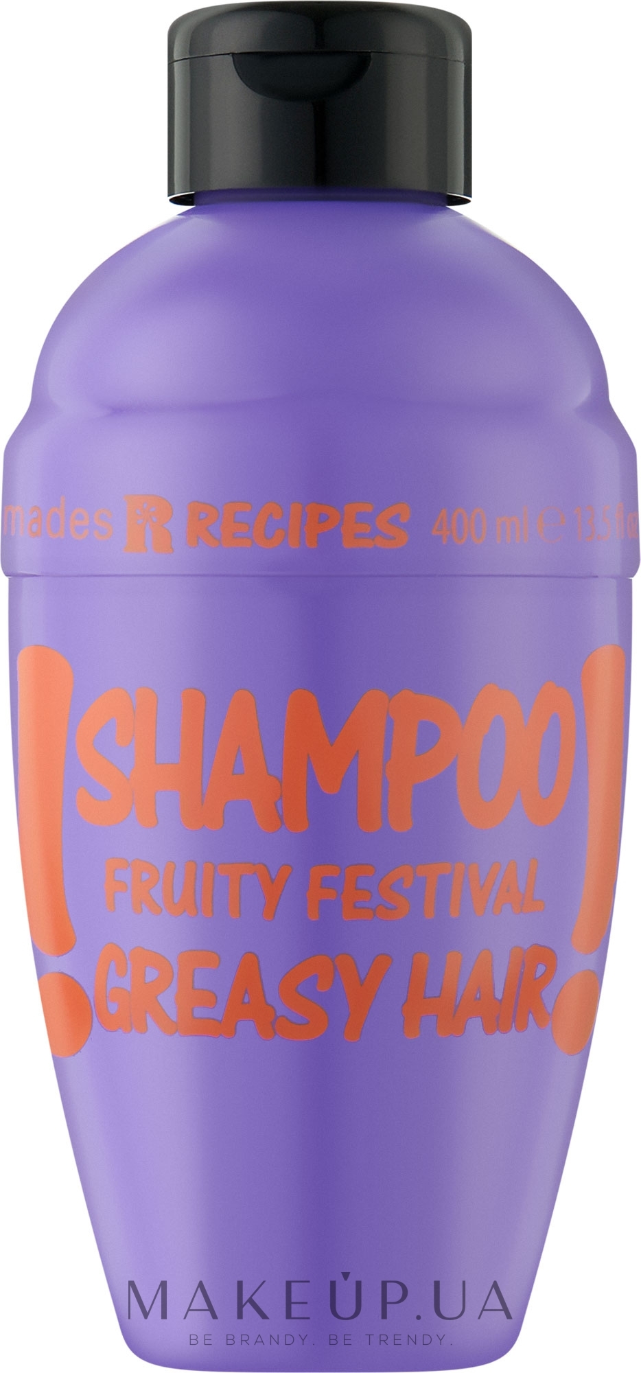 Шампунь "Фруктовий фестиваль" для жирного волосся - Mades Cosmetics Recipes Fruity Festival Greasy Hair Shampoo — фото 400ml