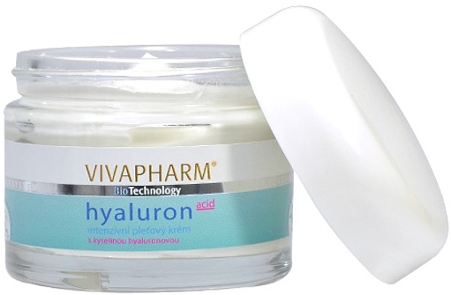 Крем-лифтинг для лица с гиалуроновой кислотой - Vivaco Vivapharm Intensive Hyaluronic Acid Cream — фото N2