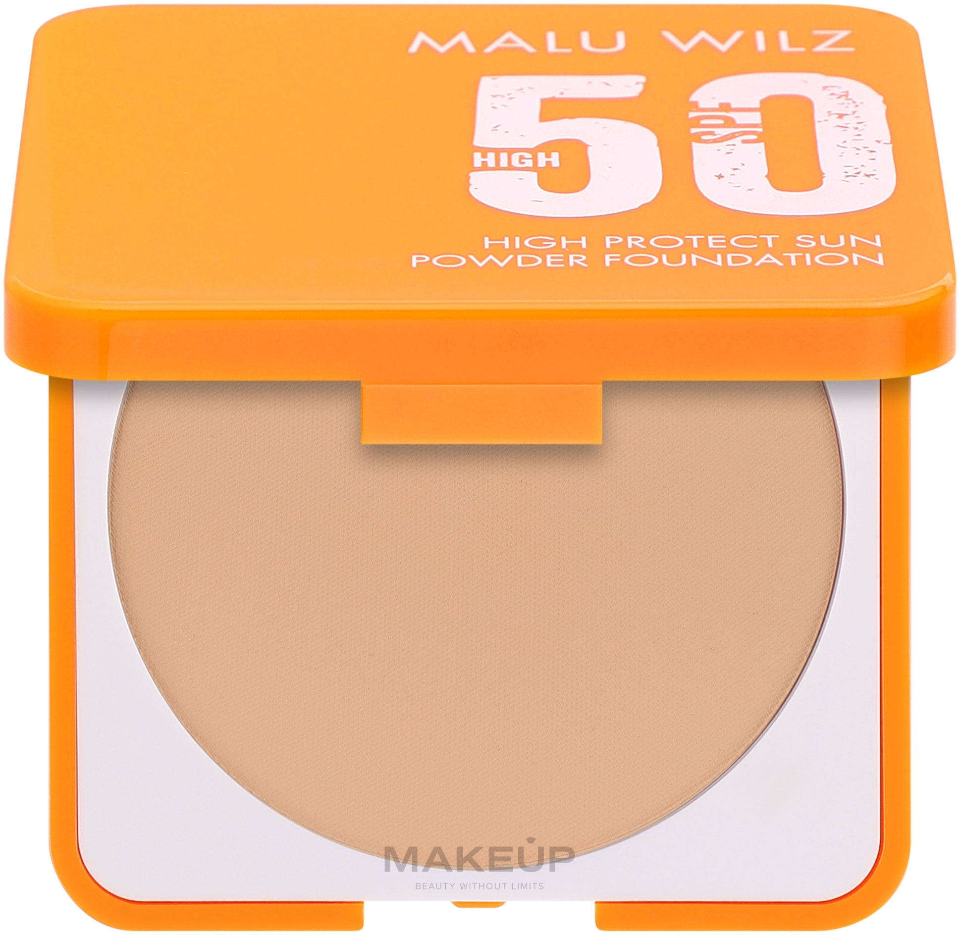 Пудра для обличчя - Malu Wilz High Protect Sun Powder Foundation SPF 50 — фото 60 - Cool Beige