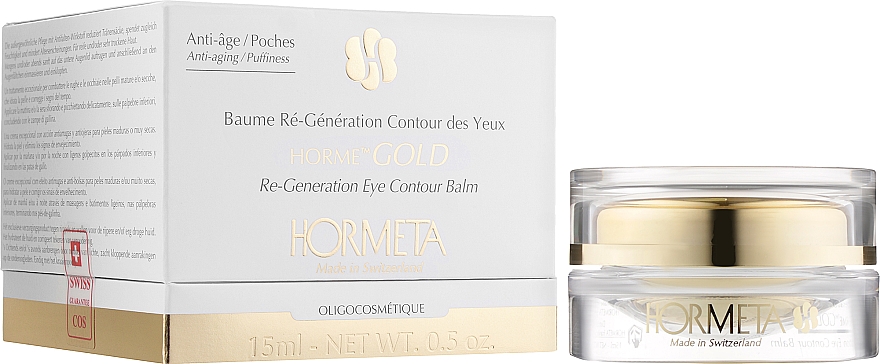 Регенерирующий бальзам для контура глаз - Hormeta HormeGold Re-Generation Eye Contour Balm — фото N2