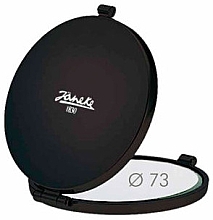 Парфумерія, косметика Дзеркало кишенькове 71448, D73 мм, чорне - Janeke Round Mirror Black