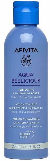 Тоник для лица - Apivita Aqua Beelicious Perfecting & Hydrating Toner — фото N1
