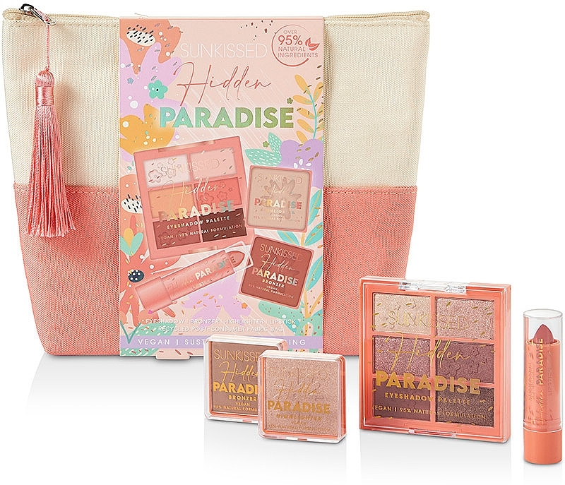 Набор, 5 продуктов - Sunkissed Hidden Paradise Set — фото N1