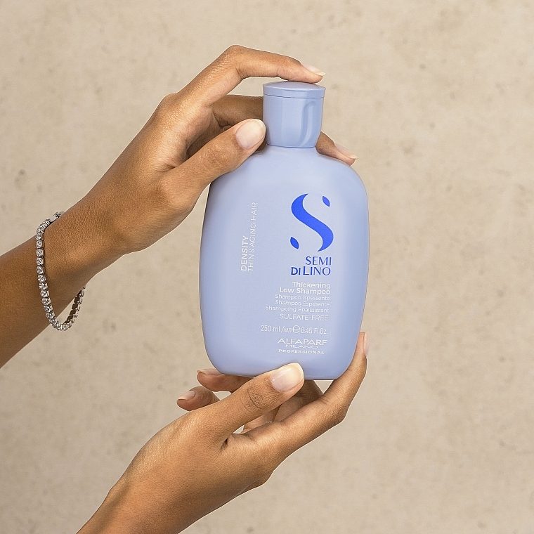 Шампунь для щільності волосся - Alfaparf Semi di Lino Density Thickening Low Shampoo — фото N4