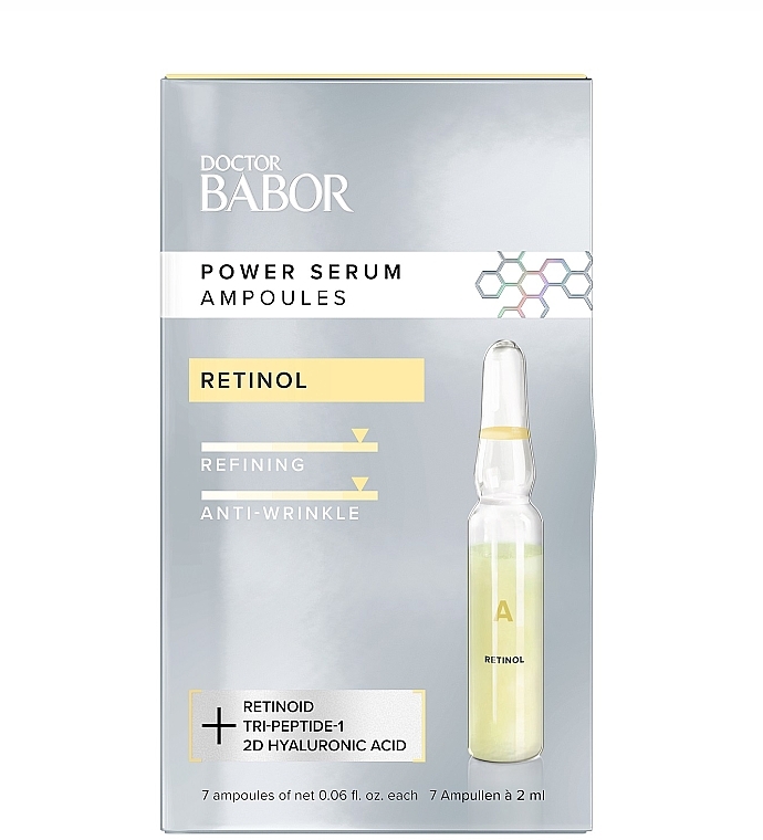 Ампулы с ретинолом - Doctor Babor Power Serum Ampoules Retinol — фото N1