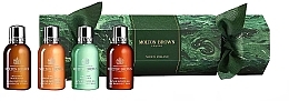 Molton Brown Woody & Aromatic Christmas Cracker - Набор (sh/gel/4x50ml) — фото N1