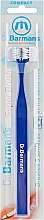 Тристороння зубна щітка, компактна, синя - Dr. Barman's Superbrush Compact — фото N1