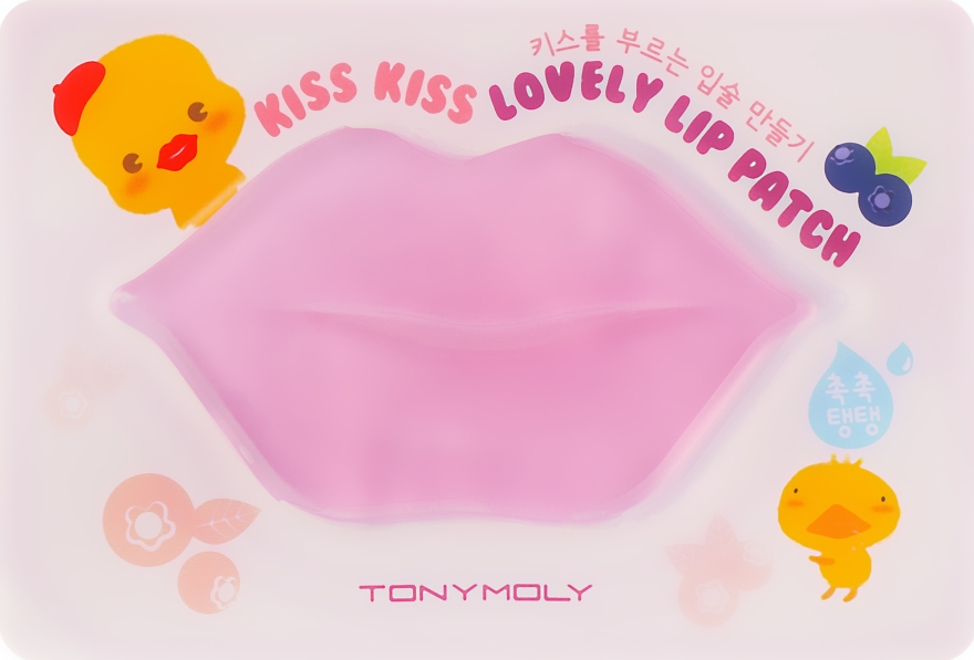 Локальная маска - Tony Moly Kiss Kiss Lovely Lip Patch