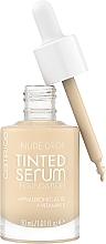 Тональная основа - Catrice Nude Drop Tinted Serum Foundation — фото N2