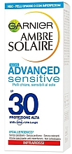 Солнцезащитный крем для лица - Garnier Ambre Solaire Advanced Sensitive SPF 30 — фото N3