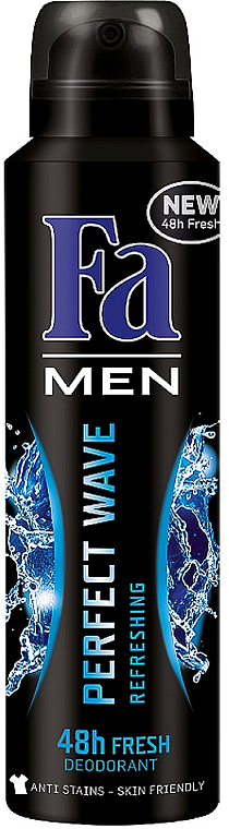 Дезодорант спрей "Идеальная волна" - Fa Men Perfect Wave Deodorant — фото N1