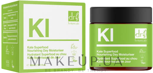 Денний крем для обличчя - Dr. Botanicals Kale Superfood Nourishing Day Moisturiser — фото 50ml