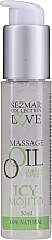 Парфумерія, косметика Олія для масажу "Крижаний мохіто" - Sezmar Collection Love Massage Oil Iced Mojito