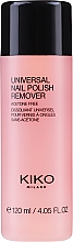 Духи, Парфюмерия, косметика Средство для снятия лака - Kiko Milano Universal Nail Polish Remover