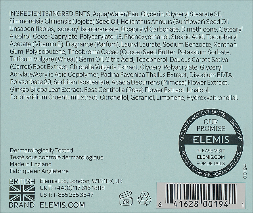 Насичений крем для обличчя "Морські водорості" - Elemis Pro-Collagen Marine Cream Ultra-Rich — фото N3