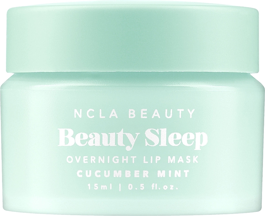Ночная маска для губ - NCLA Beauty Beauty Sleep Overnight Lip Mask Cucumber Mint — фото N1